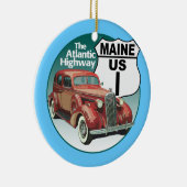 米国ルート1 – 大西洋ハイウェイ セラミックオーナメント (右)