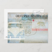 米国ルート66カリフォルニア ポストカード (正面/裏面)