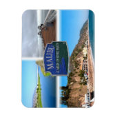 米国ロサンゼルス – マリブ – ラグーン – 桟橋 – ビーチ マグネット (縦)