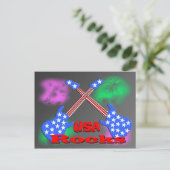 米国ロックス4日 ポストカード (スタンド正面)