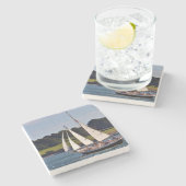 米国ロードアイランド州ニューポートでのセーリング ストーンコースター (横)