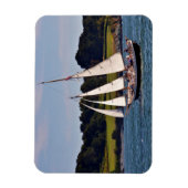 米国ロードアイランド州ニューポートでのセーリング マグネット (縦)