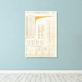 米国ローン キャンバスプリント (インサイチュ (ウッドフロア))