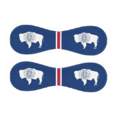 米国ワイオミング州旗を持つ愛国的な野球ボール 野球ボール (パネル)