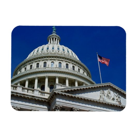 米国ワシントン州キャピトル建物 マグネット (横)