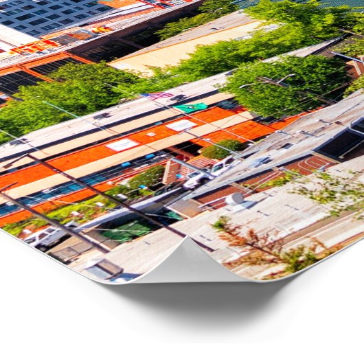 米国ワシントン州シアトル ポスター (角)