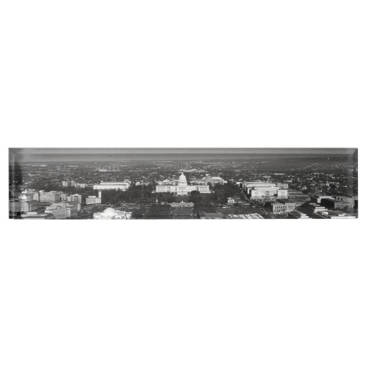米国ワシントン州議会議事堂の概要1970 デスクネームプレート (正面)