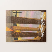 米国ワシントン ジグソーパズル (横)