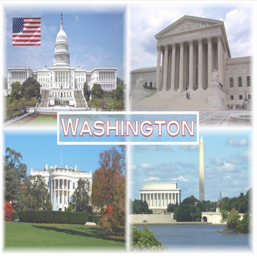 米国ワシントン – 連邦議会 – 最高裁判所 シール (正面)