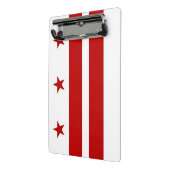 米国ワシントンDC州旗を持つミニクリップボード ミニクリップボード (アングル2)