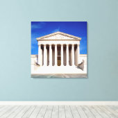 米国ワシントンDC連邦最高裁判所建物 キャンバスプリント (インサイチュ (ウッドフロア))