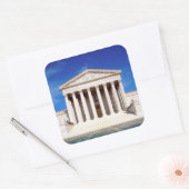 米国ワシントンDC連邦最高裁判所建物 スクエアシール (封筒)