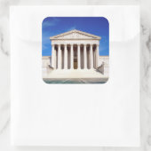 米国ワシントンDC連邦最高裁判所建物 スクエアシール (バッグ)