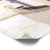 米国ワシントンDC連邦最高裁判所建物 ポスター (角)