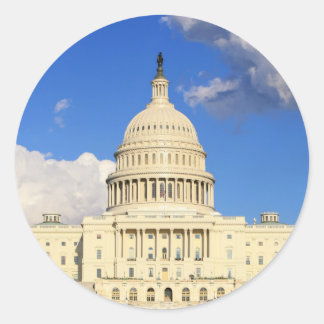 米国ワシントンDC、米国資本建物 ラウンドシール