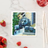 米国ワシントンDC、Esteeded Feline スタンダードカクテルナプキン (インサイチュ)