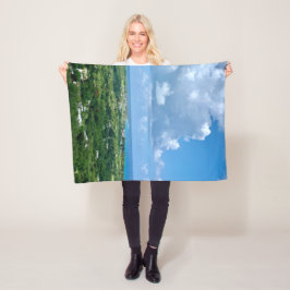 米国ヴァージンアイランズセントクロワサンディポイントビーチUSVI フリースブランケット