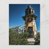 米国ヴァージンアイランズセントクロワUSVIライトハウス ポストカード (正面)