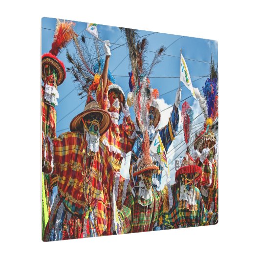 米国ヴァージンアイランズモコジャンビーUSVI メタルプリント (アングル)