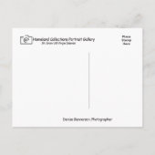 米国ヴァージン諸島カリブのビーチ熱帯海 ポストカード (裏面)