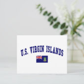 米国ヴァージン諸島スタイル ポストカード (スタンド正面)