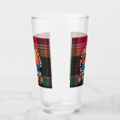 米国ヴァージン諸島セントクロワUSVIトロピカルマドラス タンブラーグラス (左)