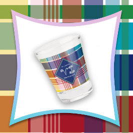 米国ヴァージン諸島セントクロワUSVIマドラスカリブの ショットグラス