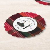 米国ヴァージン諸島セントクロワUSVIマドラス ペーパーコースター (アングル)