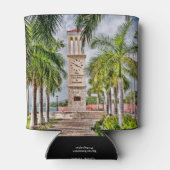 米国ヴァージン諸島セントクロワUSVI熱帯地方 缶クーラー (裏面)