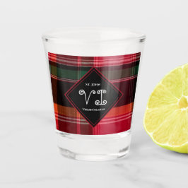 米国ヴァージン諸島セントジョンUSVIマドラストロピカル ショットグラス