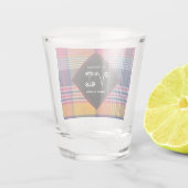 米国ヴァージン諸島セントトーマスUSVIマドラス熱帯地域 ショットグラス (裏面)