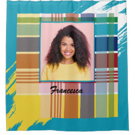 米国ヴァージン諸島マドラス写真エレガント シャワーカーテン