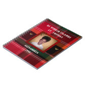 米国ヴァージン諸島国旗の写真:セントトーマス・マドラス ノートブック (左側)