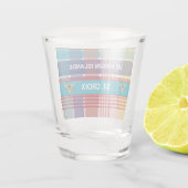 米国ヴァージン諸島国旗セントクロワマドラスカスタム ショットグラス (裏面)