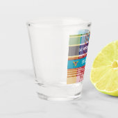 米国ヴァージン諸島国旗セントクロワマドラスカスタム ショットグラス (左)