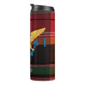 米国ヴァージン諸島国旗セントクロワマドラスカスタム タンブラー (回転右)