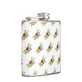 米国ヴァージン諸島国旗セントクロワ・セントトーマスUSVI フラスク (右)