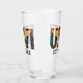 米国ヴァージン諸島国旗セントクロワUSVIマドラス タンブラーグラス (右)