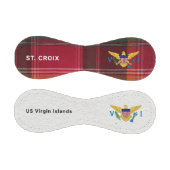 米国ヴァージン諸島国旗セントクロワUSVIマドラス 野球ボール (パネル)