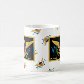 米国ヴァージン諸島国旗セントクロワUSVI カリブの コーヒーマグカップ (中央)