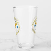 米国ヴァージン諸島国旗セントクロワUSVI カリブの タンブラーグラス (左)