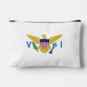 米国ヴァージン諸島国旗 アクセサリーポーチ (正面)