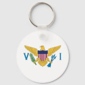 米国ヴァージン諸島国旗 キーホルダー (裏面)
