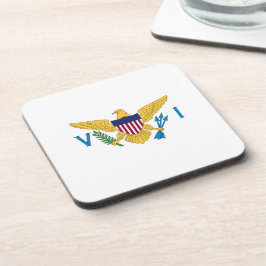 米国ヴァージン諸島国旗 コースター