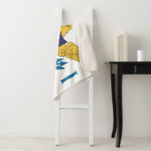 米国ヴァージン諸島国旗 シェルパブランケット (インサイチュ)