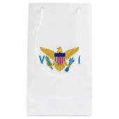 米国ヴァージン諸島国旗 スモールペーパーバッグ (正面)