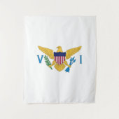 米国ヴァージン諸島国旗 タペストリー (正面)