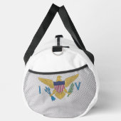 米国ヴァージン諸島国旗 ダッフルバッグ (右)