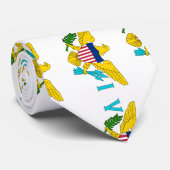 米国ヴァージン諸島国旗 ネクタイ (ロール)