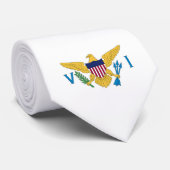 米国ヴァージン諸島国旗 ネクタイ (ロール)